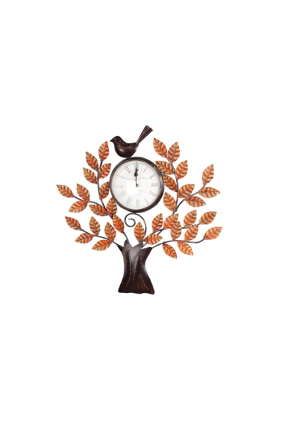 Multicolour Metal Wall clock